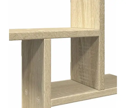 Seinariiulid 2 Tk, Sonoma Tamm, 38X12X38 cm Tehispuit