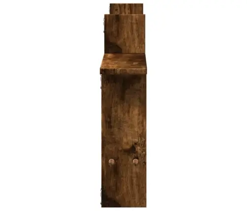 Sienas Plaukti, 2 Gab., 50X12X50Cm, Ozolkoka, Inženierijas Koks Vidaxl