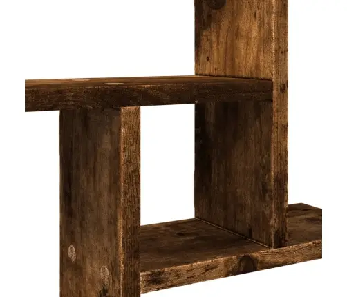 Sienas Plaukti, 2 Gab., 50X12X50Cm, Ozolkoka, Inženierijas Koks Vidaxl