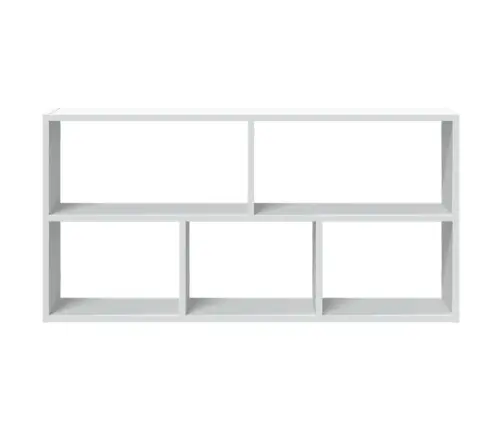 Sienas Plaukts, Balts, 100X25X50 Cm, Inženierijas Koks Vidaxl