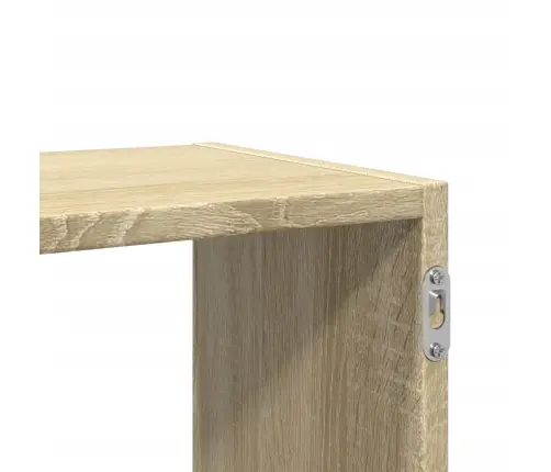 Sienas Plaukts, Ozola Krāsa, 100X25X50 Cm, Inženierijas Koks Vidaxl