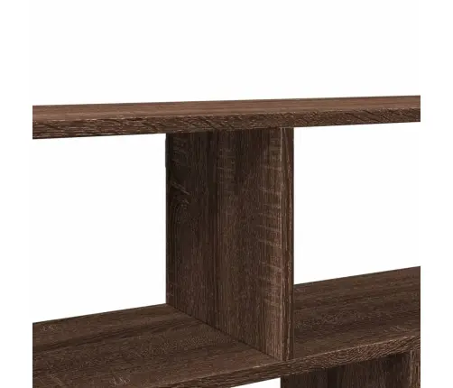 Sieninė Lentyna, Ruda Ąžuolo, 100X25X50cm Apdirbta Mediena