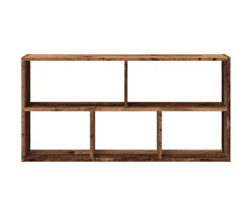 Sienas Plaukts, Veca Koka, 100X25X50 Cm, Inženierijas Koks Vidaxl