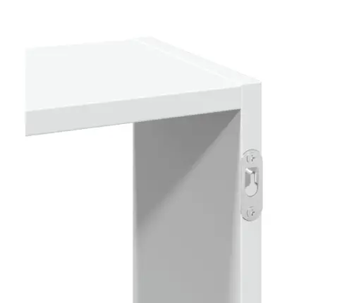 Seinariiul, Valge, 159X18X66 cm Tehispuit