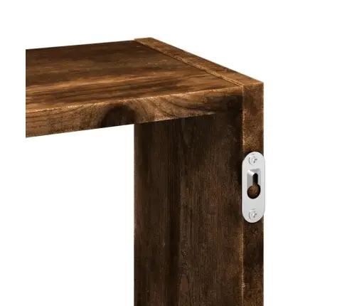 Sieninė Lentyna, Dūminio Ąžuolo, 159X18X66cm Apdirbta Mediena