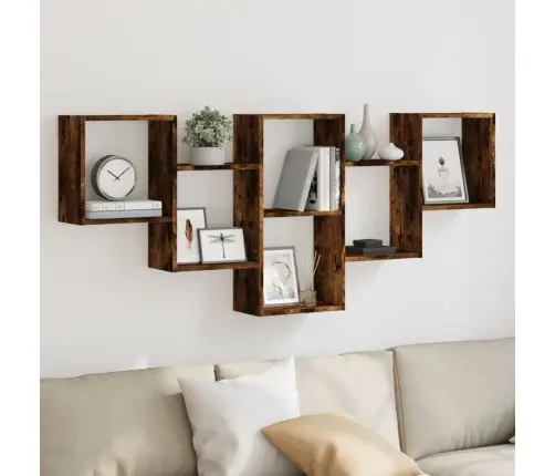 Sieninė Lentyna, Dūminio Ąžuolo, 159X18X66cm Apdirbta Mediena