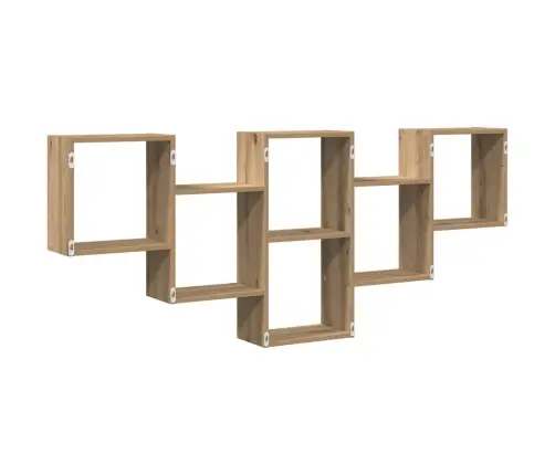 Sienas Plaukts, Koka Krāsa, 159X18X66 Cm, Inženierijas Koks Vidaxl