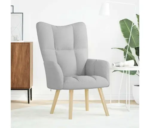 Lõõgastav Tool Cloud Grey Fabric