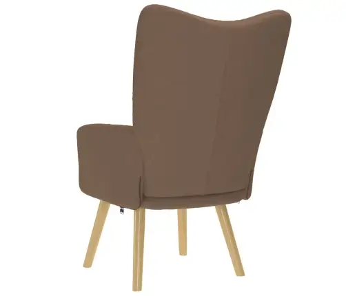 Atpūtas Krēsls, Brūns Audums Vidaxl