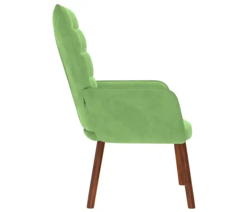 Atpūtas Krēsls, Gaiši Zaļš Samts Vidaxl