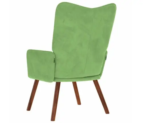 Atpūtas Krēsls, Gaiši Zaļš Samts Vidaxl