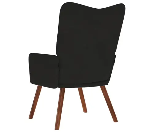 Poilsio Kėdė, Juodos Spalvos, Aksomas