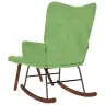 Supama Kėdė Su Taburete Light Green Velvet