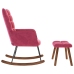 Kiiktool Koos Stool Veinipunane, Samet