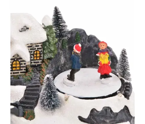 Ziemassvētku Galda Dekors Daudzkrāsains 16 X 11.5 X 13 Cm Vidaxl