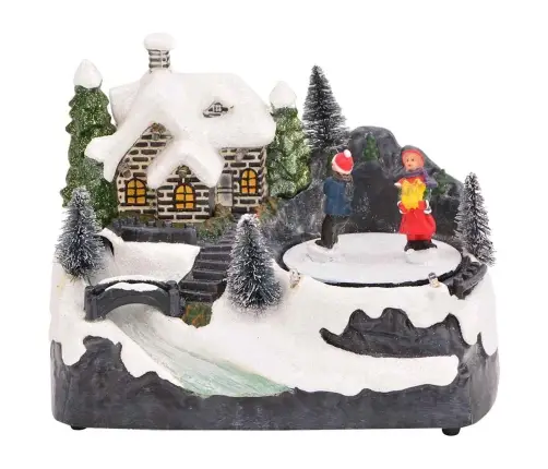 Ziemassvētku Galda Dekors Daudzkrāsains 16 X 11.5 X 13 Cm Vidaxl