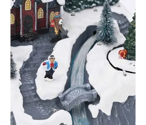 Kalėdų Kaimo Dekoracija Įvairiaspalvis 20,5 X 17 X 21 Cm