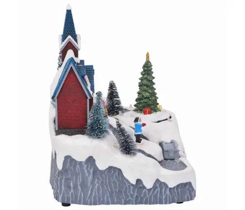 Kalėdų Kaimo Dekoracija Įvairiaspalvis 20,5 X 17 X 21 Cm