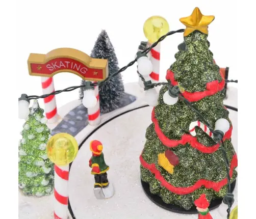 Kalėdų Kaimo Dekoracija Įvairiaspalvis 22 X 21,5 X 17 Cm