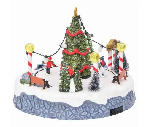 Kalėdų Kaimo Dekoracija Įvairiaspalvis 22 X 21,5 X 17 Cm