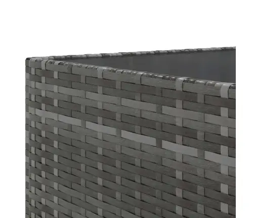 Sodo Komplektas Su Pagalvėlėmis, 8 Dalių, Pilkas, Poliratanas