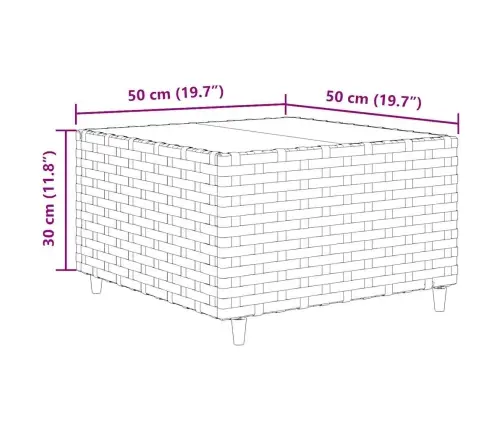 8-Osaline Aiamööbli Komplekt Patjadega, Must, Polürotang