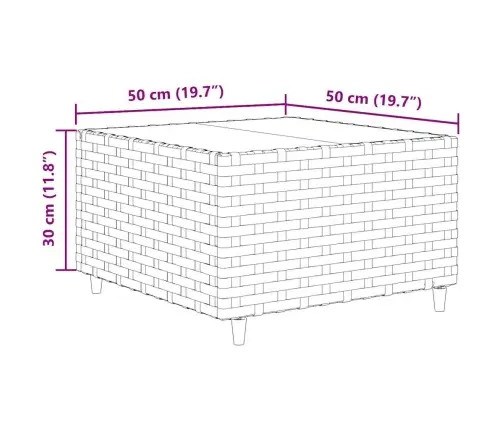 7-Osaline Aiamööbli Komplekt Patjadega, Must, Polürotang