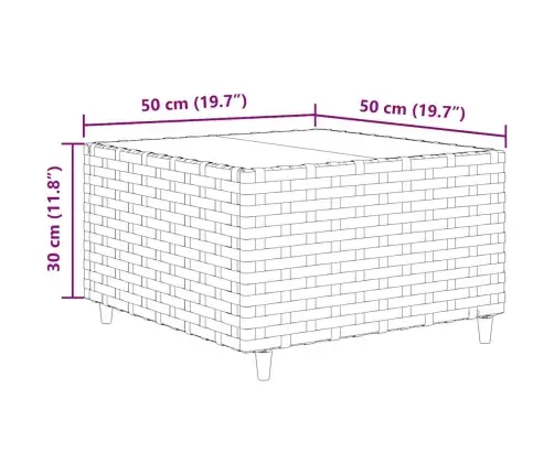 7-Osaline Aiamööbli Komplekt Patjadega, Must, Polürotang