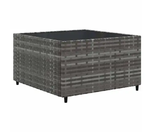 6-Osaline Aiamööbli Komplekt Patjadega, Hall, Polürotang