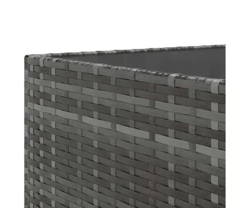 6-Osaline Aiamööbli Komplekt Patjadega, Hall, Polürotang