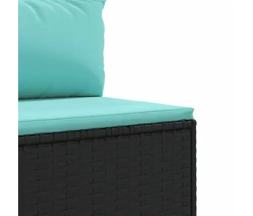 7-Daļīgs Dārza Mēbeļu Komplekts Ar Matračiem, Pe Rotangpalma Vidaxl