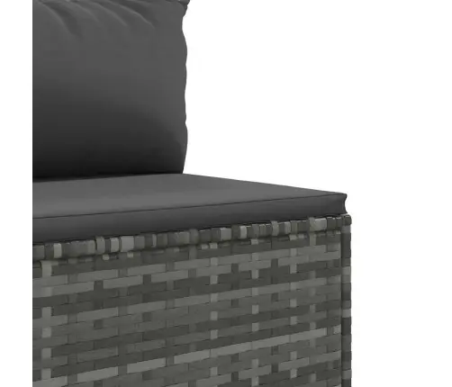 7-Daļīgs Dārza Mēbeļu Komplekts Ar Matračiem, Pe Rotangpalma Vidaxl