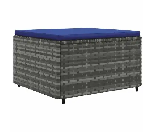 7-Daļīgs Dārza Mēbeļu Komplekts Ar Matračiem, Pe Rotangpalma Vidaxl