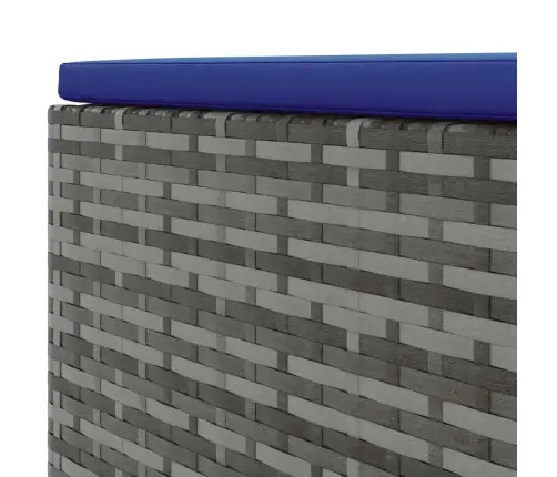 7-Daļīgs Dārza Mēbeļu Komplekts Ar Matračiem, Pe Rotangpalma Vidaxl