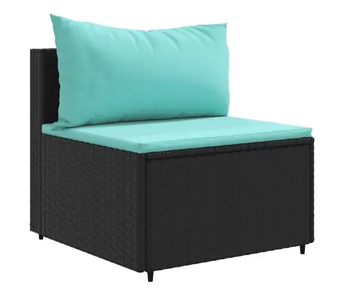 8-Daļīgs Dārza Mēbeļu Komplekts Ar Matračiem, Pe Rotangpalma Vidaxl