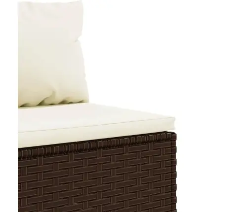 6-Daļīgs Dārza Atpūtas Mēbeļu Komplekts, Brūna Pe Rotangpalma Vidaxl 6-Daļīgs Dārza Atpūtas Mēbeļu Komplekts, Brūna Pe Rotangpalma Vidaxl