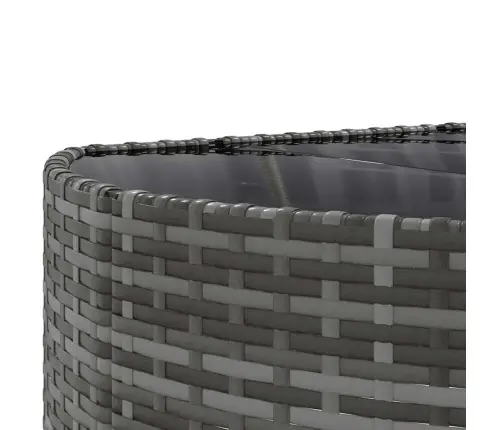 5-Daļīgs Dārza Dīvāna Komplekts Ar Matračiem, Pelēks Pe Pinums Vidaxl 5-Daļīgs Dārza Dīvāna Komplekts Ar Matračiem, Pelēks Pe Pinums Vidaxl