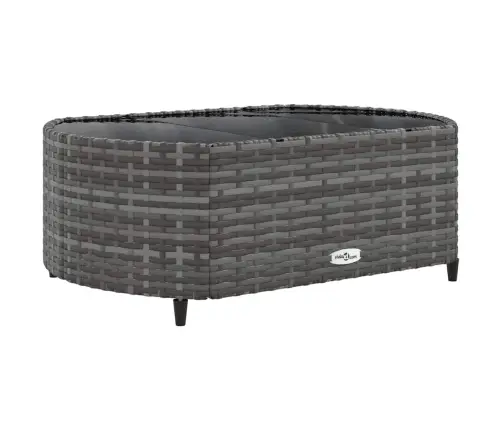 Sodo Komplektas Su Pagalvėlėmis, 8 Dalių, Pilkas, Poliratanas