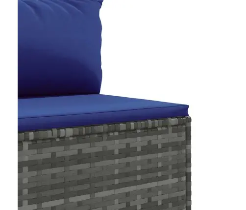 9-Osaline Aiadiivani Komplekt Patjadega, Hall, Polürotang