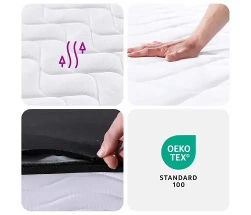 Bonnell Vedrumadrats Lastevoodile, Keskmine Kõvadus, 80X160 Cm