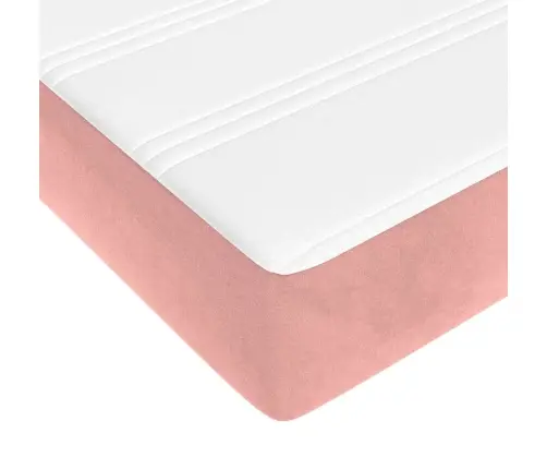 Vedrumadrats, Roosa, 160X210X20 cm Samet