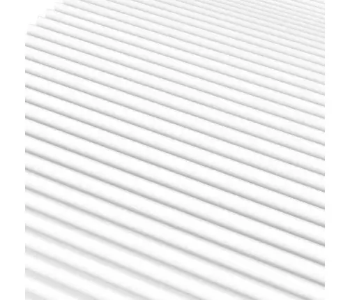Poroloninis Čiužinys, Baltos Spalvos, 160X210cm H2/H3 Kietumo