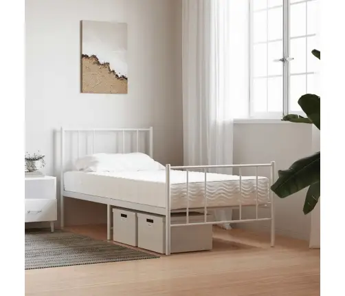 Putu Matracis, Balts, 90X220 Cm, Cietība H2, H3 Vidaxl