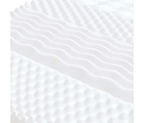 Putu Matracis, Balts, 80X210 Cm, 7 Zonas, Cietība 20 Ild Vidaxl Putu Matracis, Balts, 80X210 Cm, 7 Zonas, Cietība 20 Ild Vidaxl