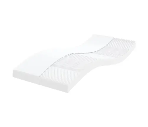 Poroloonmadrats, Valge, 100X210 cm 7 Tsooni, Kõvadus 20 Ild