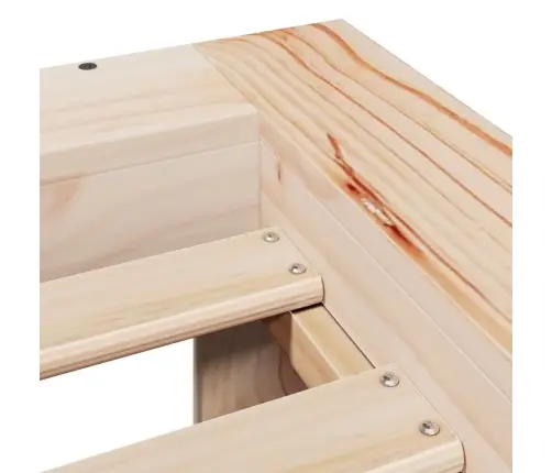 Lovos Rėmas Su Be Čiužinio, 75X190cm Pušies Masyvas