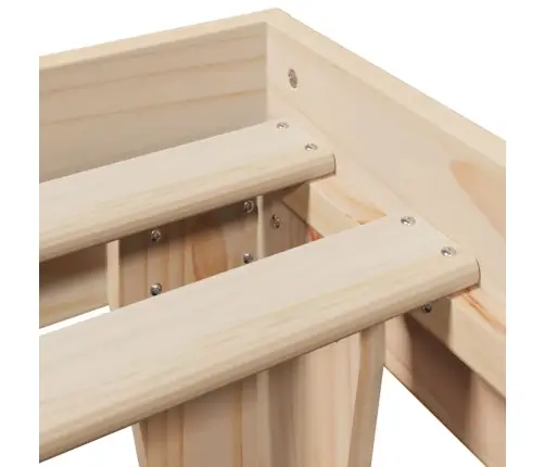 Voodiraam Ilma Madratsita, 180 X 200 cm Männipuit