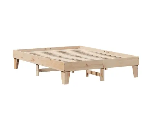 Voodiraam Ilma Madratsita, 150 X 200 cm Männipuit