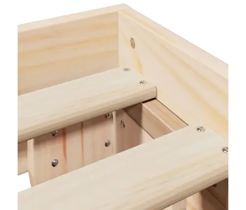 Voodiraam Ilma Madratsita, 135 X 190 cm Männipuit