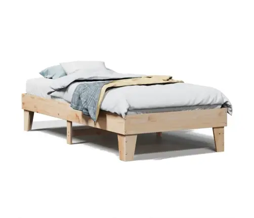 Voodiraam Ilma Madratsita, 90 X 190 cm Männipuit